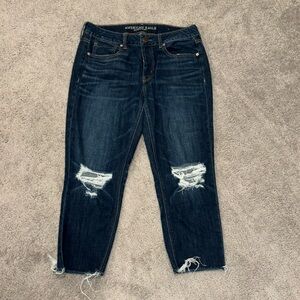 American Eagle AE tomgirl jeans size 8 regular